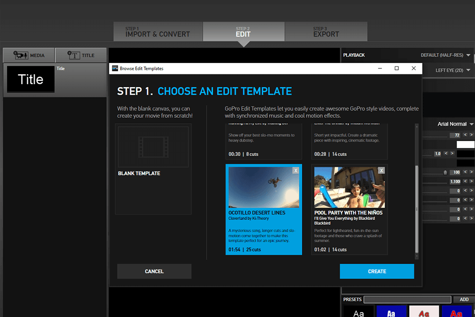 gopro tips templates 